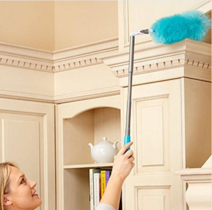 Spin Duster Electric Feather Duster 360 Degree Swivel Dust Duster Electric Cleaning Brush