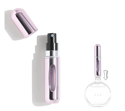 Portable Mini Aluminum Refillable Storage Bottles Perfume Spray Empty Cosmetic Containers