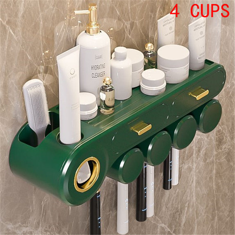 Household Bathroom Automatic Toothpaste Dispenser Toilet