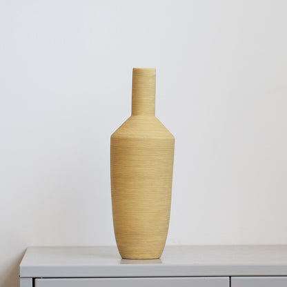 Ceramic Vase Brushed Nordic Modern Minimalist