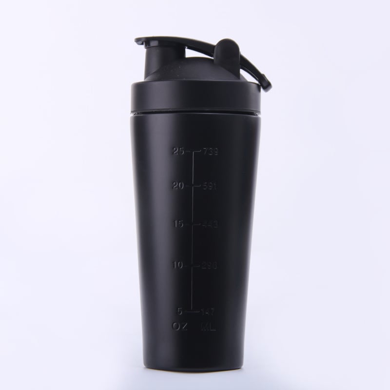 Factory Wholesale Stainless Steel Protein Powder Shaker Cup Multifunctional Fitness Sports Water Cup Fashion Gift Cup Customization