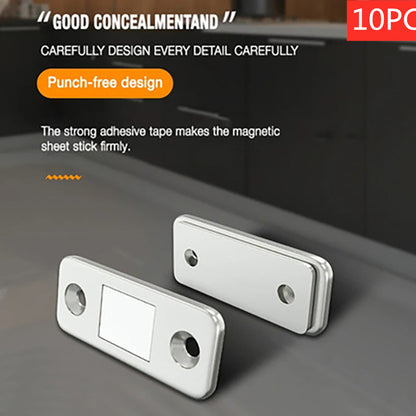 Punch-free Magnetic Door Closer