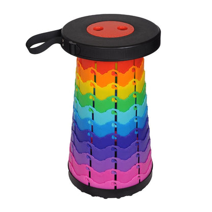 Portable Travel Folding Retractable Rainbow Stool