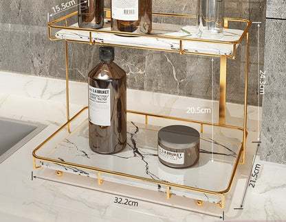 Light Luxury Bathroom Shelf