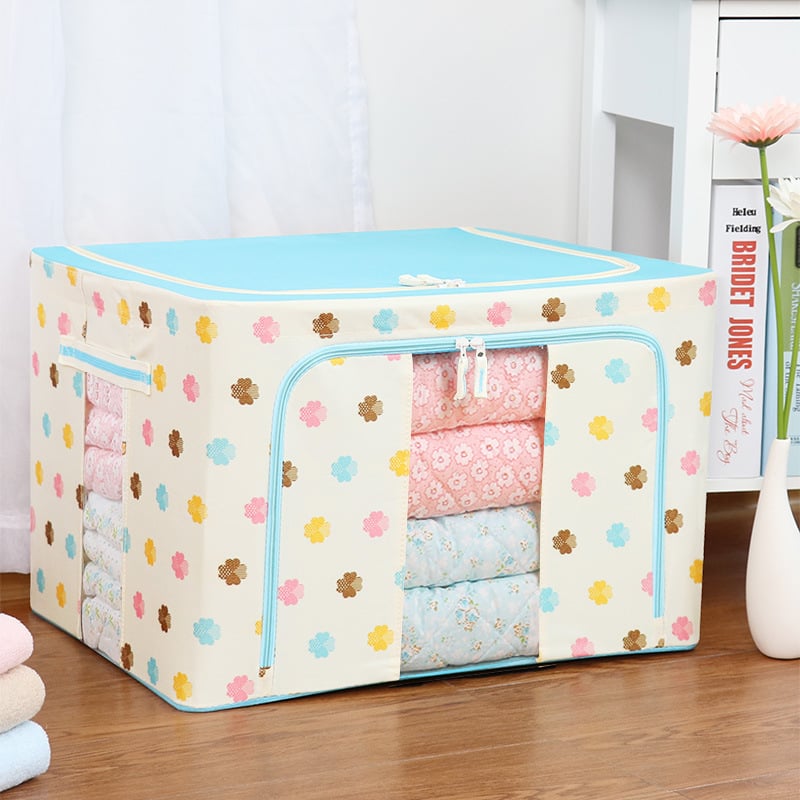 The Fabric Storage Box Is Removable And Washable