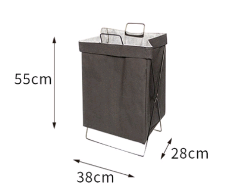 Foldable fabric hamper household laundry basket large storage basket bathroom clothes storage basket