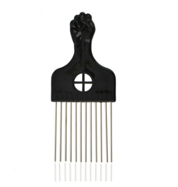 Metal Comb African Hair Pik Comb Brush Salon Hairdressing Hairstyle Styling Tool Hair Accessories