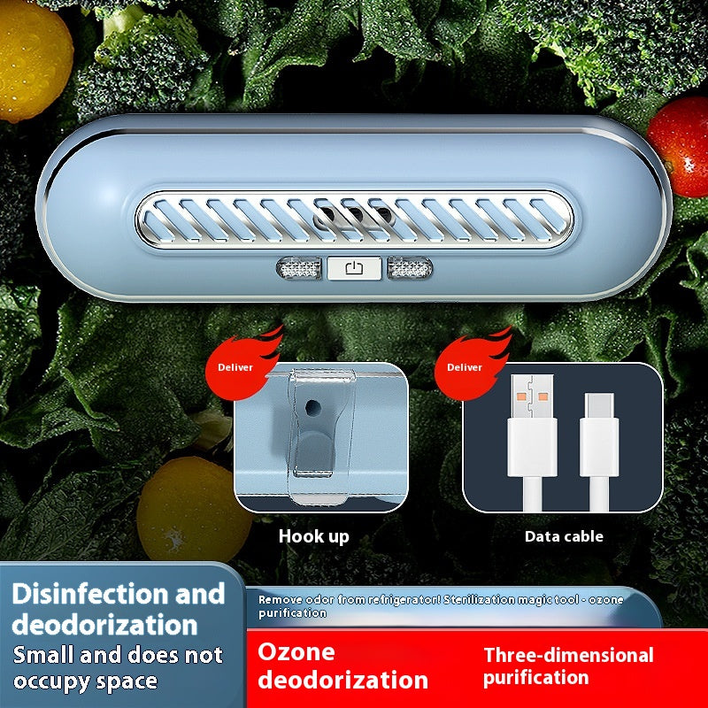 Household Deodorant Ozone Sterilization Fresh-keeping Refrigerator Deodorizer