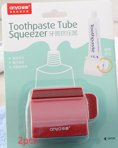 Toothpaste Squeezer Plastic Toiletries