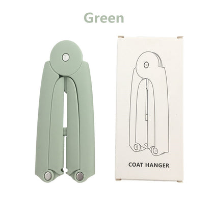 Mini travel folding hanger