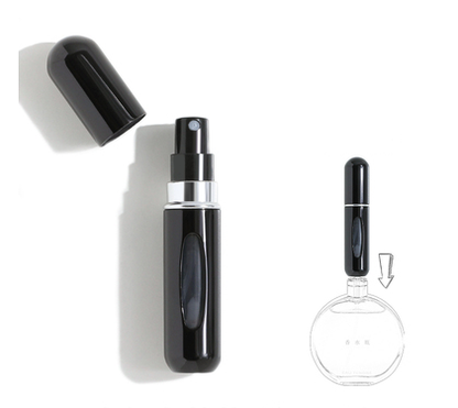 Portable Mini Aluminum Refillable Storage Bottles Perfume Spray Empty Cosmetic Containers