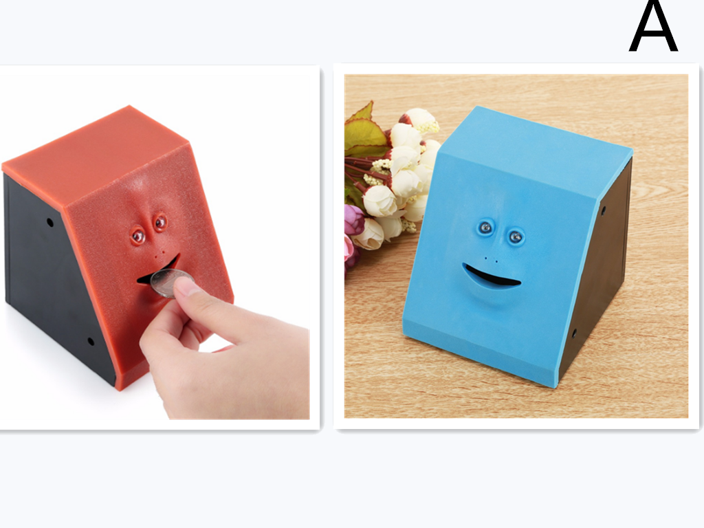 Fully Upgraded Version Of Face Intelligent Induction Electric Piggy Bank