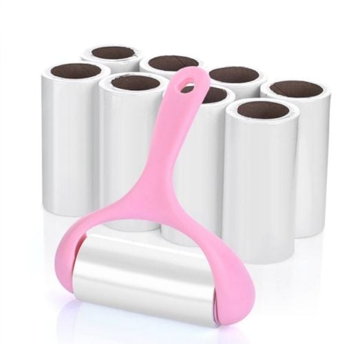 Hot Washable Roller Cleaner Lint Roller Sticky Picker Pet Hair Fluff Remover Brush Reusable Household Cleaning Tool