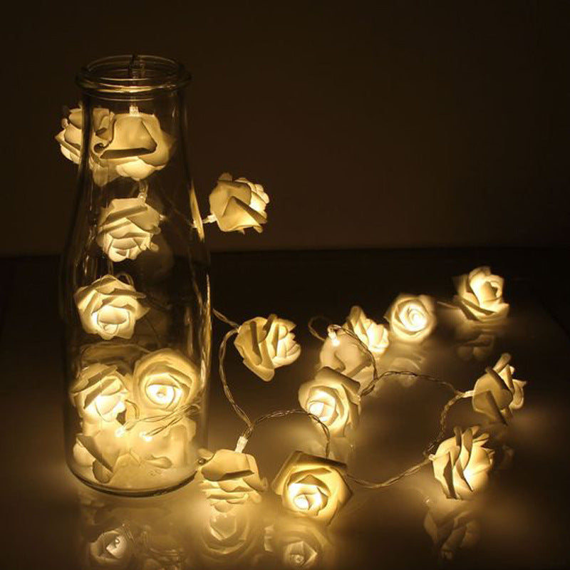 Lights Battery Powered Romantic Floral Lamp Wedding Valentines Day