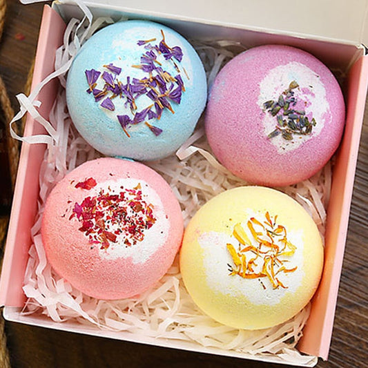 Fragrant Bath Gift Box Bath Agent Bubble Egg