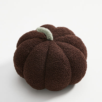 Nordic Pumpkin Round Pillow Plush Pillow Knitted Yarn