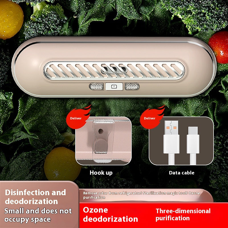 Household Deodorant Ozone Sterilization Fresh-keeping Refrigerator Deodorizer