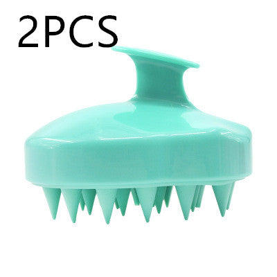 Silicone Brush To Clean The Scalp And Massage The Blood Meridians