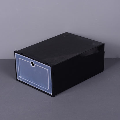 Flip Thickened Transparent Plastic Shoe Box