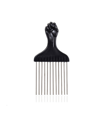 Metal Comb African Hair Pik Comb Brush Salon Hairdressing Hairstyle Styling Tool Hair Accessories