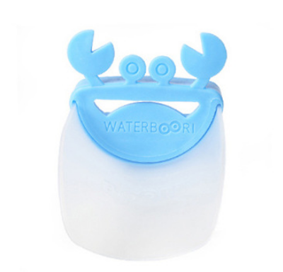 Children Bathroom Frog Crab Shape Faucet Extender Water-saving Cartoon Kids Wash-hand Faucet Extension Bathroom Accessories