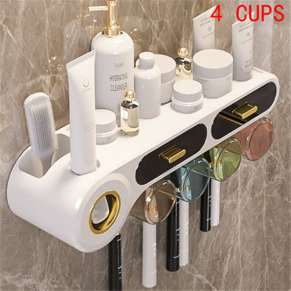 Household Bathroom Automatic Toothpaste Dispenser Toilet