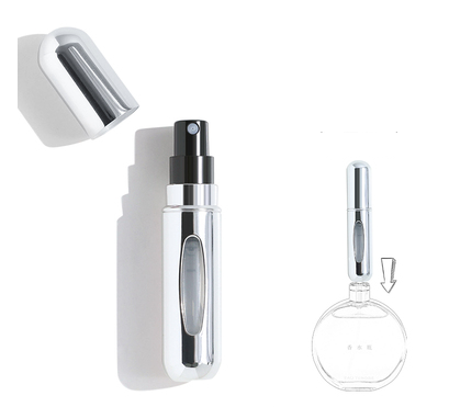 Portable Mini Aluminum Refillable Storage Bottles Perfume Spray Empty Cosmetic Containers