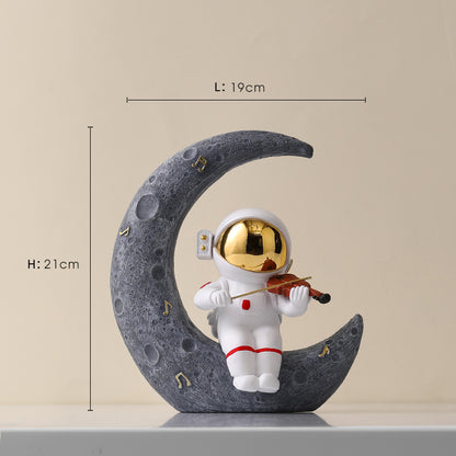 Home Decoration Accessories Nordic Resin Astronaut Figurines