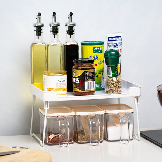 Kitchen supplies rack