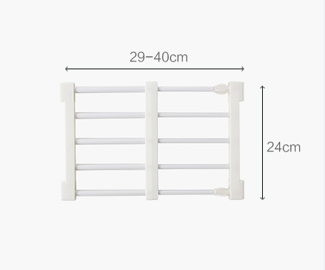 Retractable tiered shelf wardrobe storage cabinet cabinet bathroom partition shelf