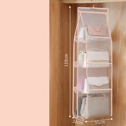 Hanging Storage Artifact In Double-sided Three-dimensional Dormitory Wardrobe