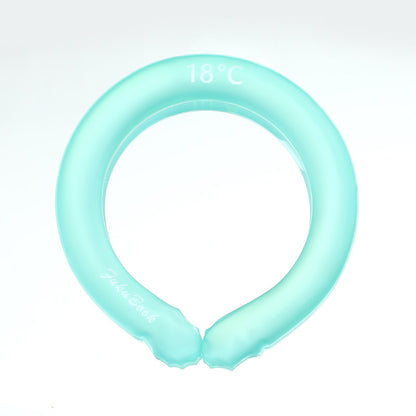 Summer Supplies Heatstroke Prevention And Cooling Artifact Ice Neck Outdoor Sports Cooling Ring Ice Cold Neck Collar