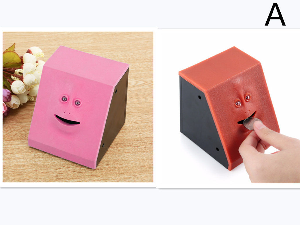 Fully Upgraded Version Of Face Intelligent Induction Electric Piggy Bank