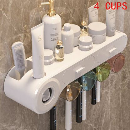 Household Bathroom Automatic Toothpaste Dispenser Toilet