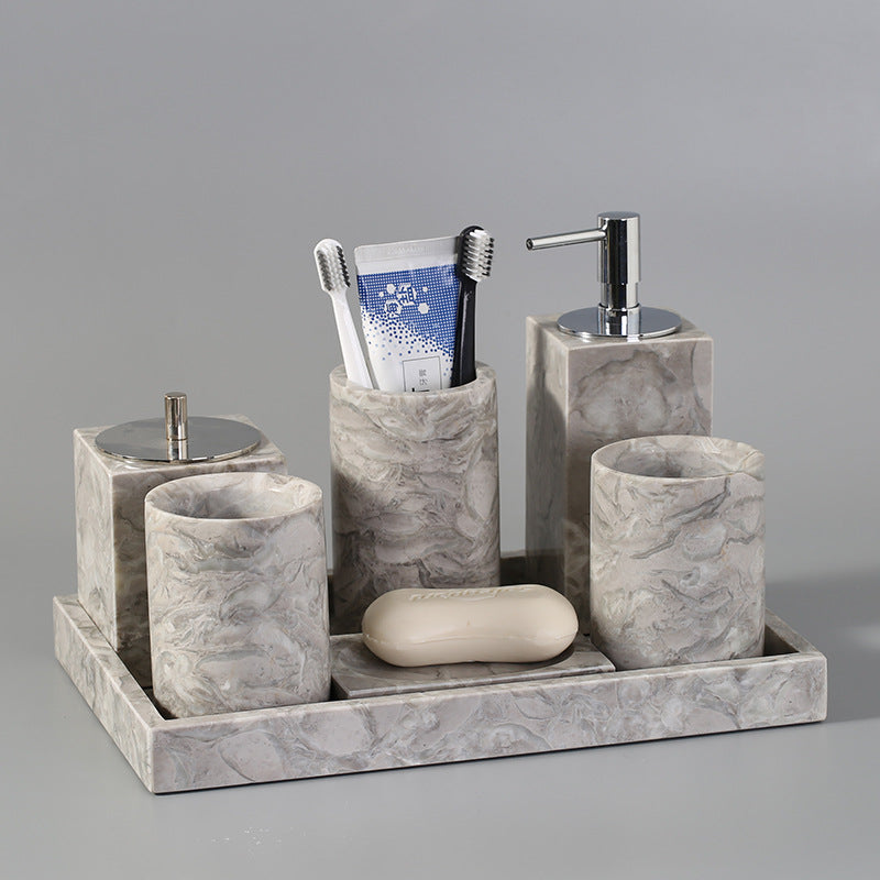 Bathroom Toilet Set  Marble Bathroom Set Hotel Model Room Home Furnishing