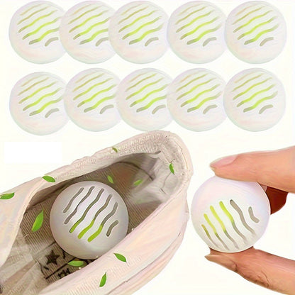 Shoe Deodorant Balls, Shoe Deodorizer, Shoe Balls Odor Eliminator, Shoe Odor Refreshing Balls Car Air Freshener Deodorizer Ball For Shoes Gym Bags Closet Locker Luggage Cabinet