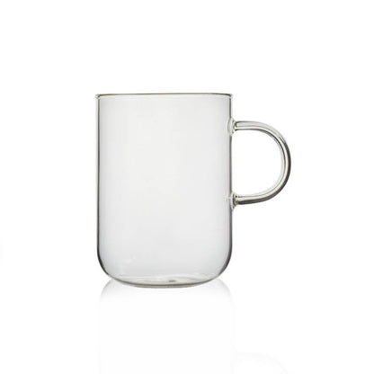 Glass Water Cup Flower Tea Cup Coffee Cup