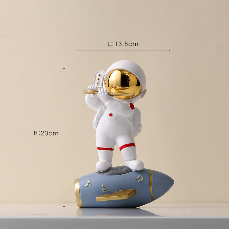 Home Decoration Accessories Nordic Resin Astronaut Figurines