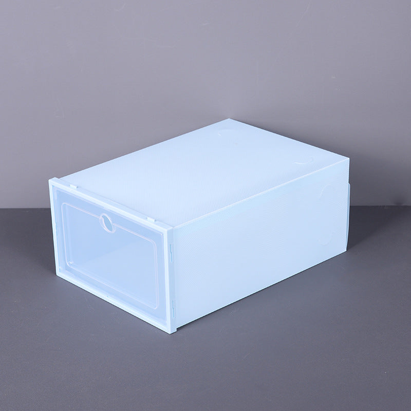 Flip Thickened Transparent Plastic Shoe Box