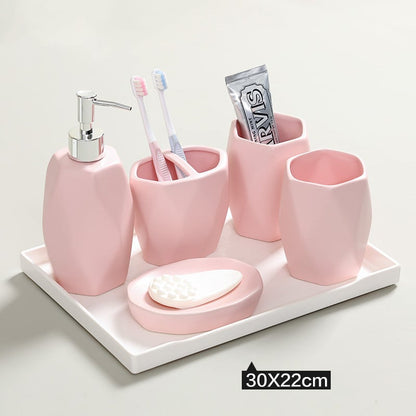 Ceramic Bathroom Toilet Set